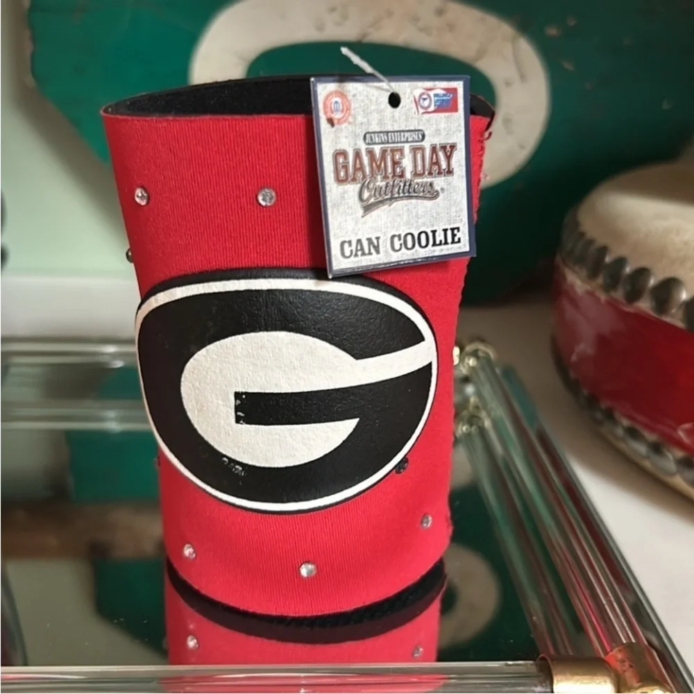 University of Georgia G Official Travel Mug New With Tags GO DAWGS SIC EM' SET 2